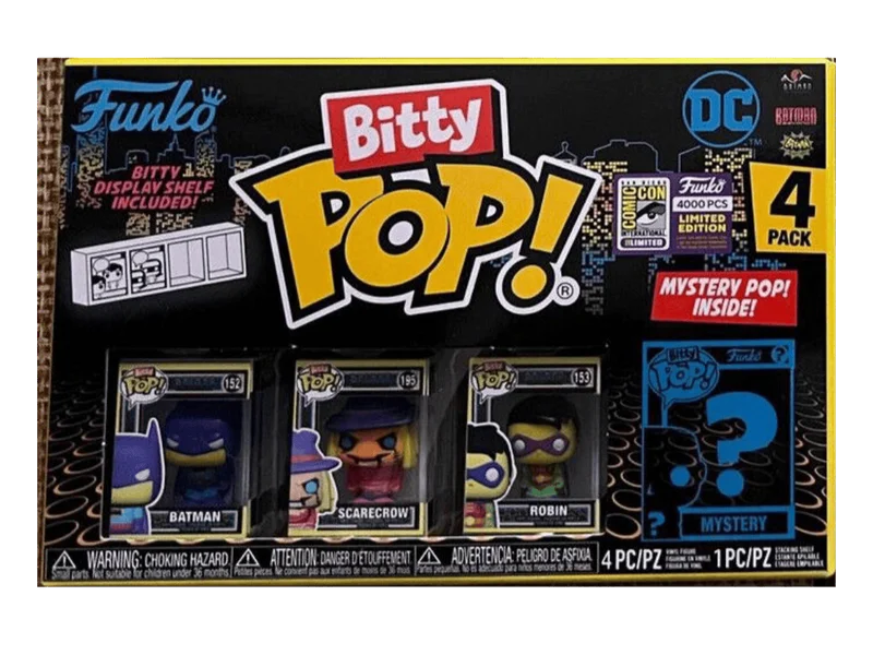 DC #4 PACK Funko Pop from DC