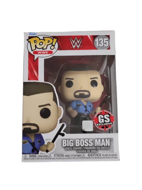 Big Boss Man #135 Funko Pop from WWE