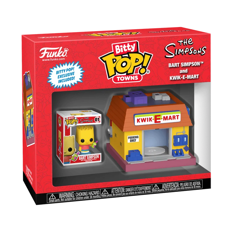 Bart Simpson and Kwik-E-Mart Funko Pop from The Simpsons