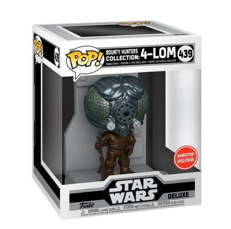 Bounty Hunters Collection: 4-Lom #439 Funko Pop from Star Wars