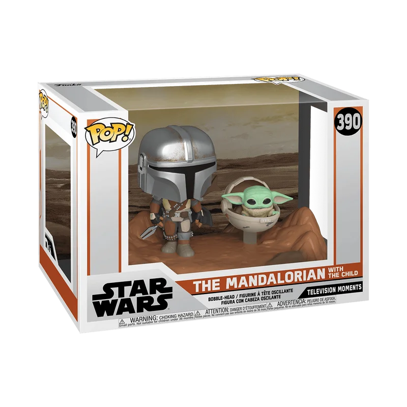 The Mandalorian with The Child #390 Funko Pop from Star Wars