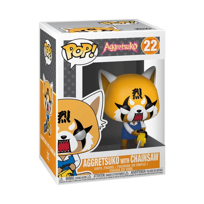 Aggretsuko with Chainsaw #22 Funko Pop from Aggretsuko