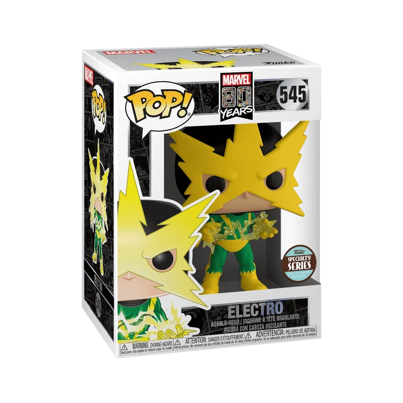 Electro #545 Funko Pop from Marvel