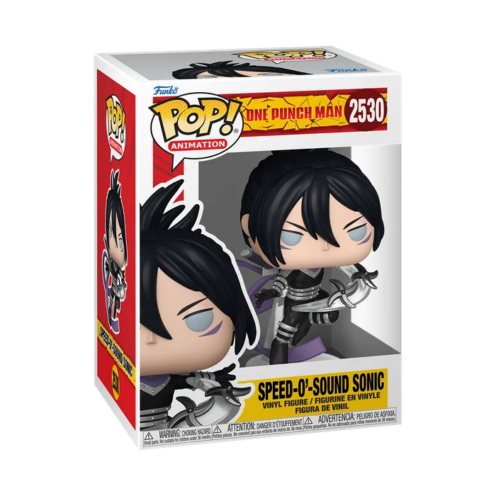 Speed-O'-Sound Sonic #2530 Funko Pop from One-Punch Man