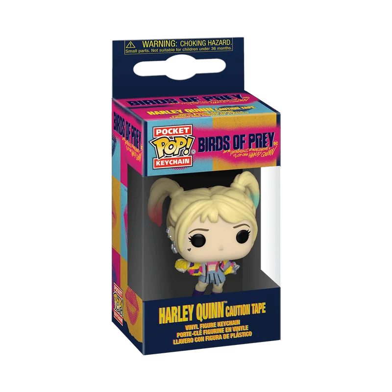 Harley Quinn Caution Tape Funko Pop from Birds of Prey