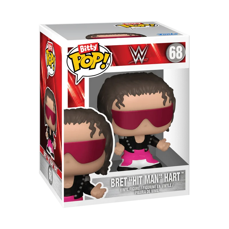 Bret "Hit Man" Hart #68 Funko Pop from WWE