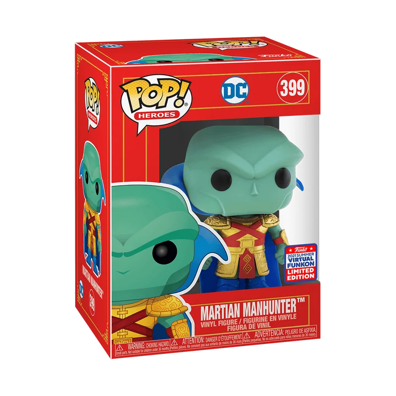 Martian Manhunter #399 Funko Pop from DC