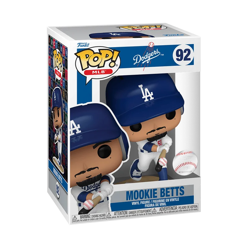 Mookie Betts #92 Funko Pop from Dodgers