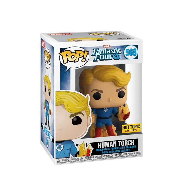 Human Torch #569 Funko Pop from fantastic Four
