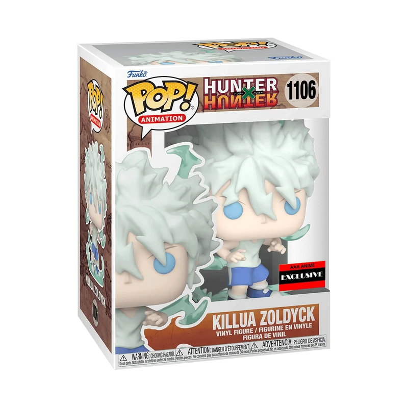 Killua Zoldyck #1106 Funko Pop from Hunter x Hunter