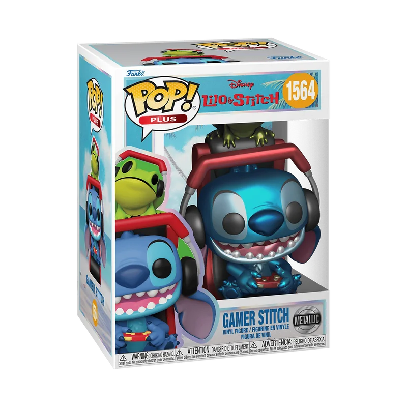 Gamer Stitch #1564 Funko Pop from Lilo & Stitch