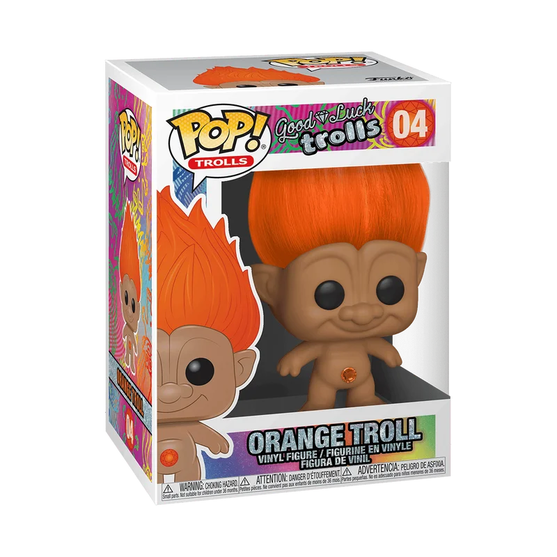Orange Troll #04 Funko Pop from Trolls