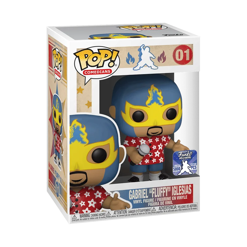 Gabriel "Fluffy" Iglesias #01 Funko Pop from Gabriel Iglesias