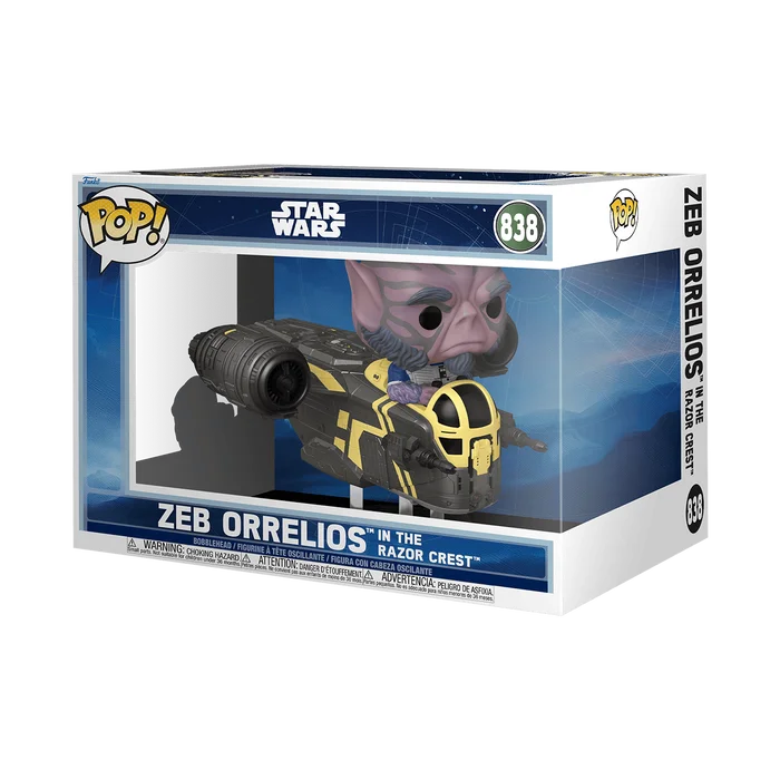 Zeb Orrelios in the Razor Crest #838 Funko Pop from Star Wars