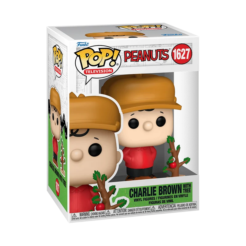 Charlie Brown with Tree #1627 Funko Pop from Peanuts