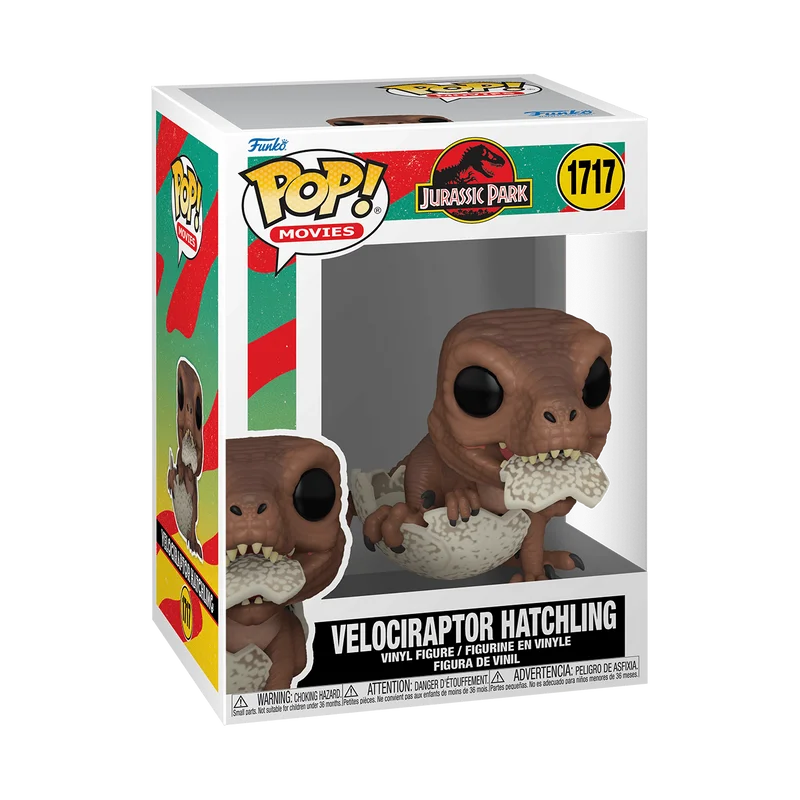 Velociraptor Hatchling #1717 Funko Pop from Jurassic Park