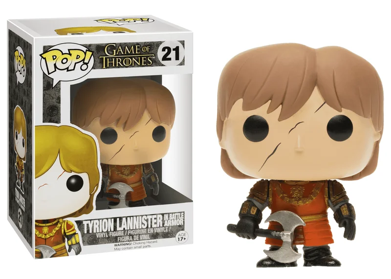 Tyrion Lannister in Battle Armor #21 Funko Pop from Game of Thrones