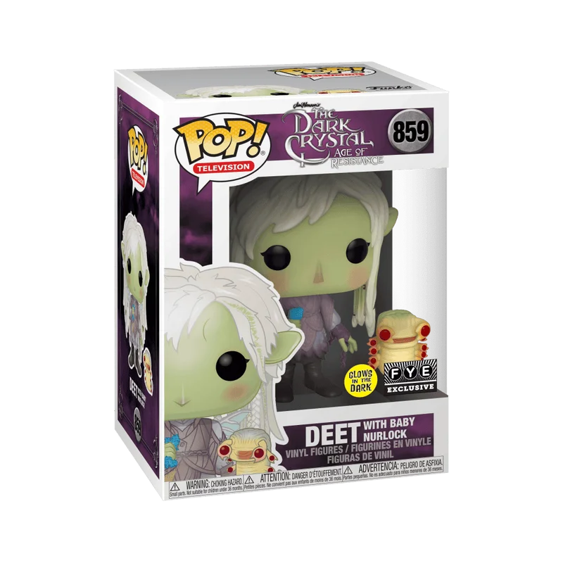 Deet with Baby Nurlock #859 Funko Pop from Dark Crystal