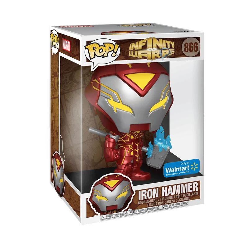 Iron Hammer #866 Funko Pop from Infinity Warps