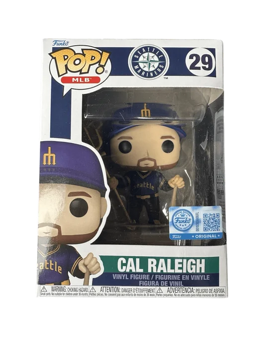 Cal Raleigh #29 Funko Pop from Seattle Mariners