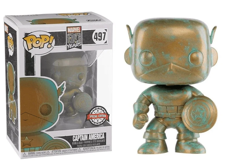 Captain America #497 Funko Pop from Marvel 80 Years