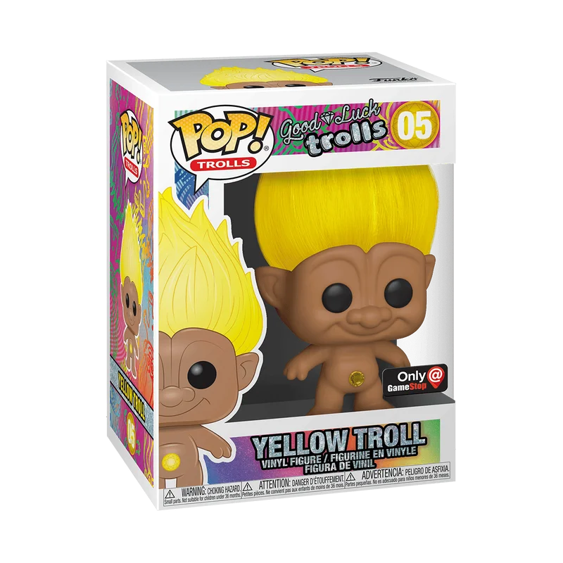 Yellow Troll #05 Funko Pop from Trolls