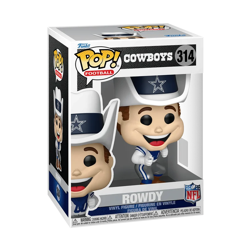 Rowdy #314 Funko Pop from Cowboys