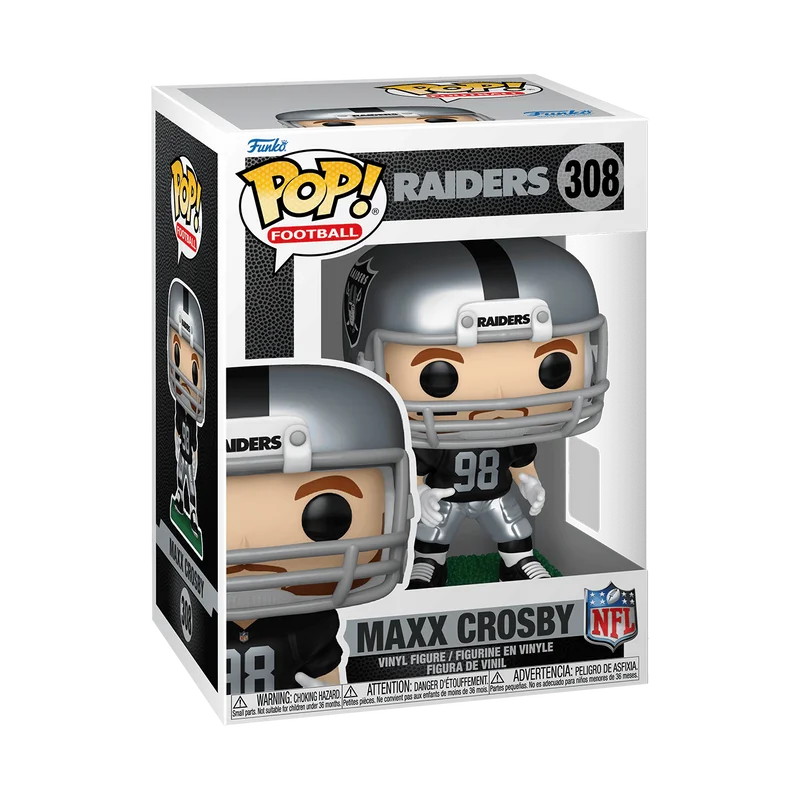 Maxx Crosby #308 Funko Pop from Raiders