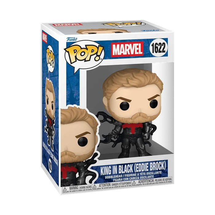 King in Black (Eddie Brock) #1622 Funko Pop from Marvel