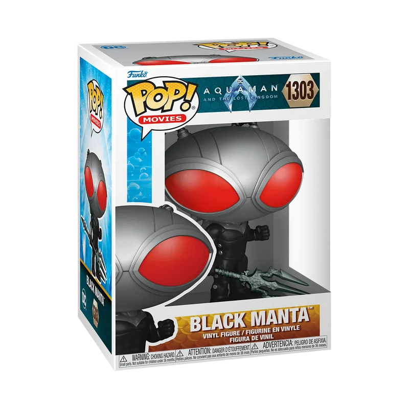 Black Manta #1303 Funko Pop from Aquaman and the Lost Kingdom