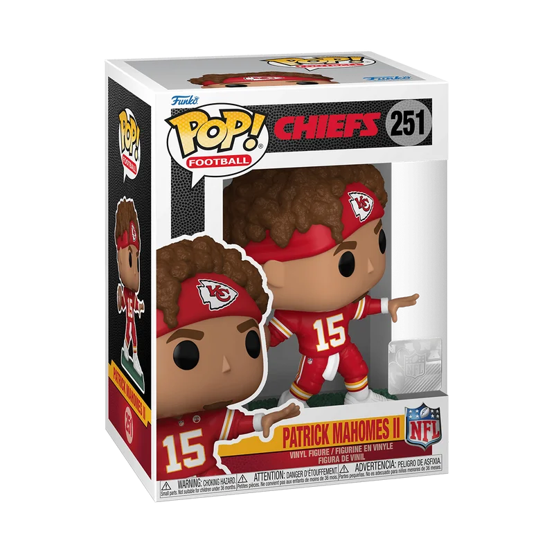 Patrick Mahomes II #251 Funko Pop from Chiefs