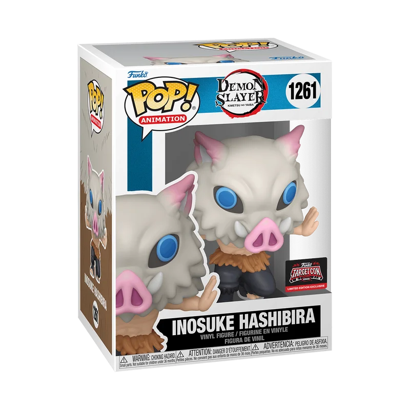 Inosuke Hashibira #1261 Funko Pop from Demon Slayer