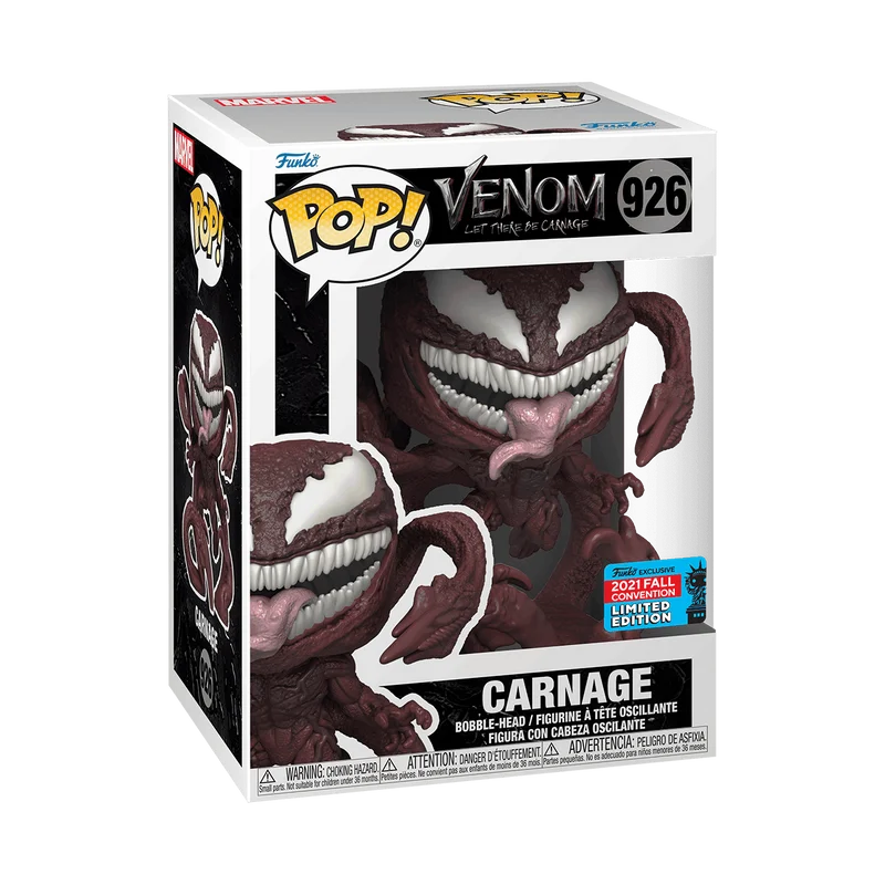 Carnage #926 Funko Pop from Marvel Venom