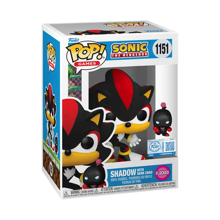 Shadow with Dark Chao #1151 Funko Pop from Sonic The Hedgehog