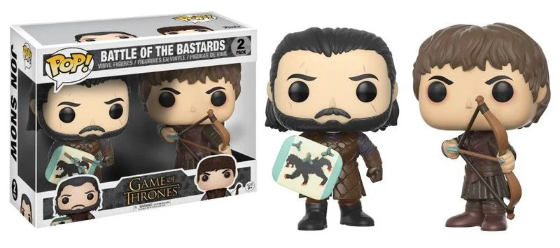 Battle of the Bastards #2 PACK Funko Pop from Game of Thrones