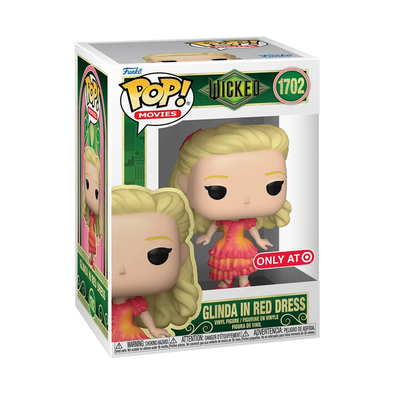 Glinda in Red Dress #1702 Funko Pop from Wicked