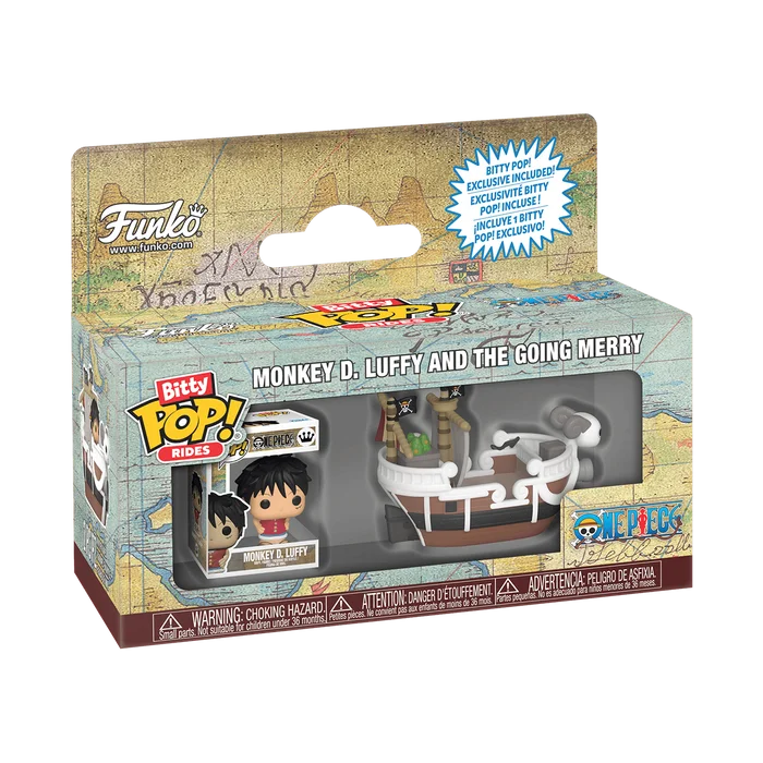 Monkey D. Luffy and the Going Merry Funko Pop from One Piece