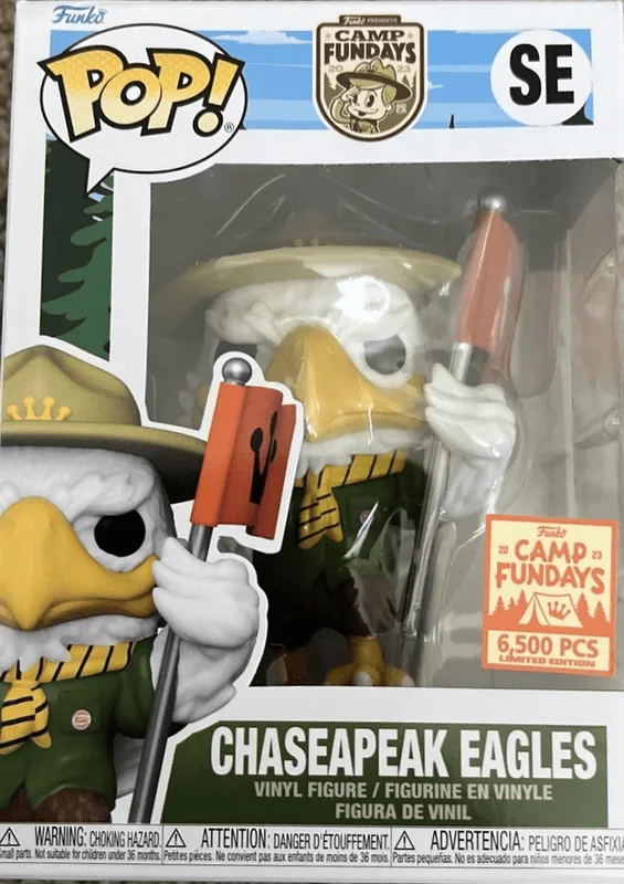 Chaseapeak Eagles #SE Funko Pop from Camp Fundays