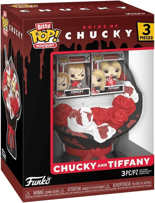 Chucky and Tiffany #3 PIECES Funko Pop from Bride of Chucky