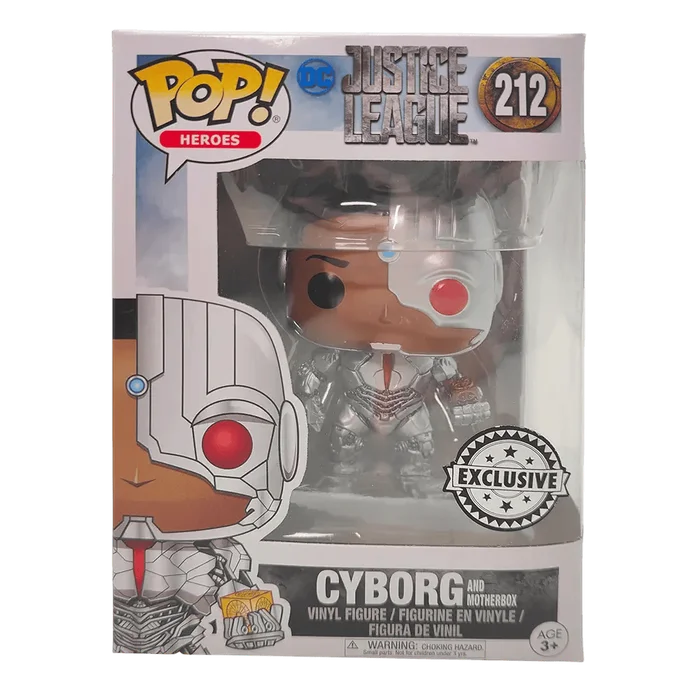 Cyborg and Motherbox #212 Funko Pop from Justice League