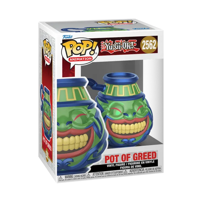 Pot of Greed #2562 Funko Pop from Yu-Gi-Oh!