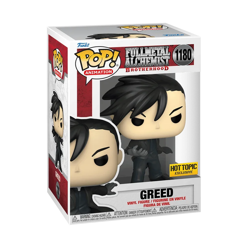 Greed #1180 Funko Pop from Fullmetal Alchemist