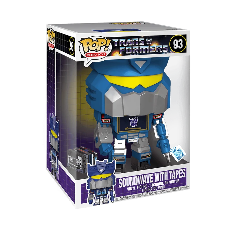 Soundwave with Tapes #93 Funko Pop from TransFormers