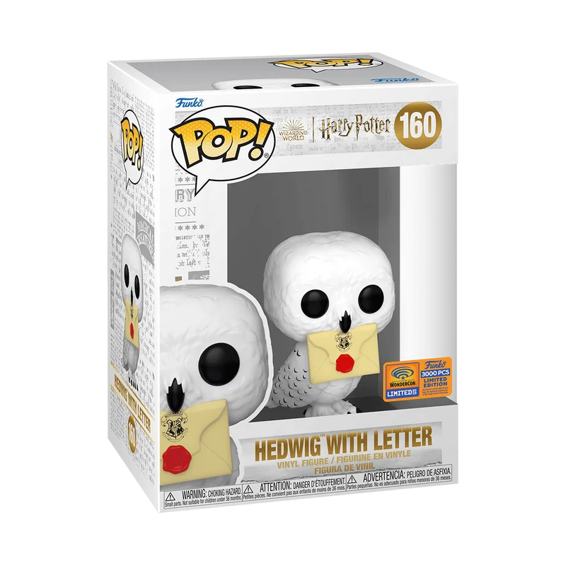 Hedwig with Letter #160 Funko Pop from Harry Potter