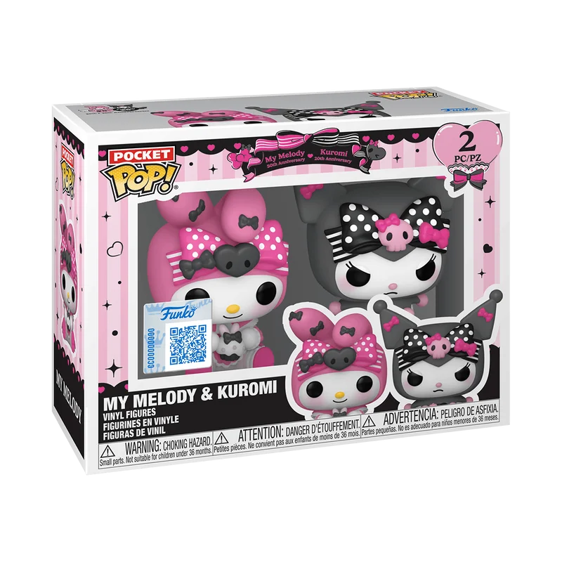 My Melody & Kuromi #2 PC/PZ Funko Pop from Sanrio
