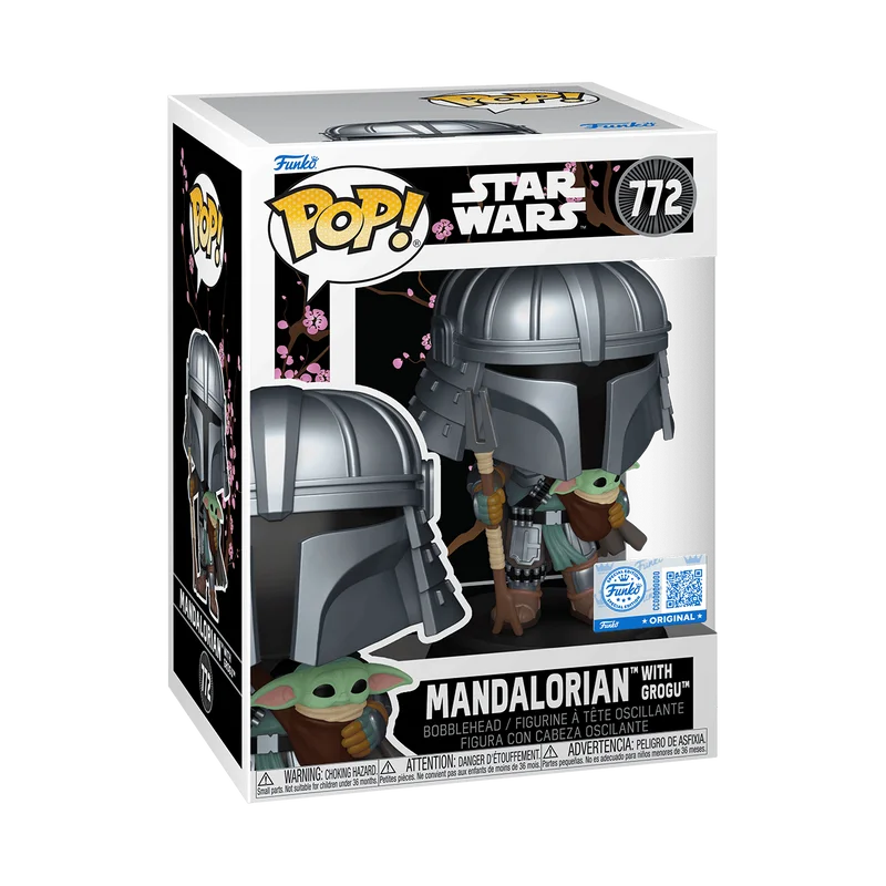 Mandalorian with Grogu #772 Funko Pop from Star Wars