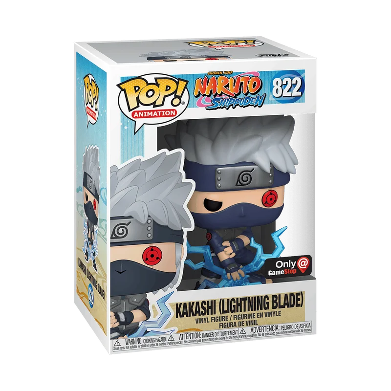 Kakashi (Lightning Blade) #822 Funko Pop from Naruto Shippuden