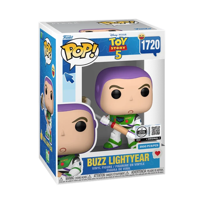 Buzz Lightyear #1720 Funko Pop from Toy Story 5