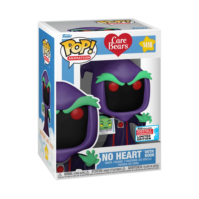No Heart with Book #1416 Funko Pop from Care Bears
