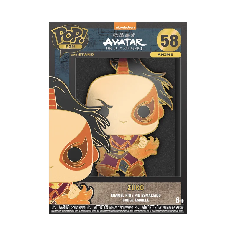 Zuko #58 Funko Pop from Avatar the Last Airbender